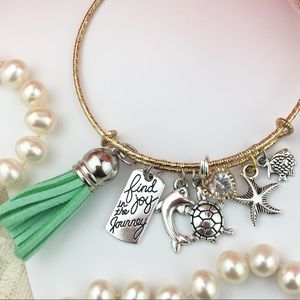 ✨3/20$ FIND JOY DOLPHIN OCEAN CUBIC ZIRC BRACELET